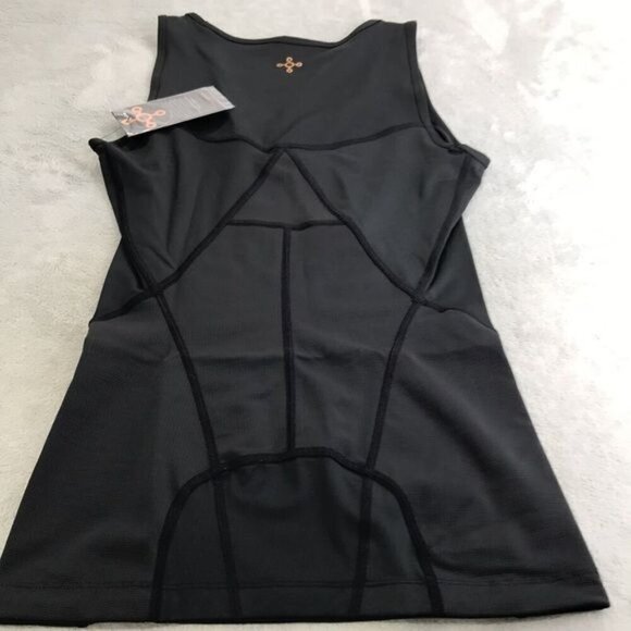 2 Tommie Copper Lower Back Support Compression Tanks Black Size M New - Picture 7 of 9
